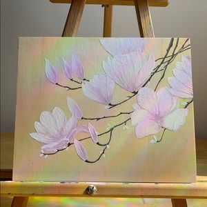 Blooming Flowers Painting